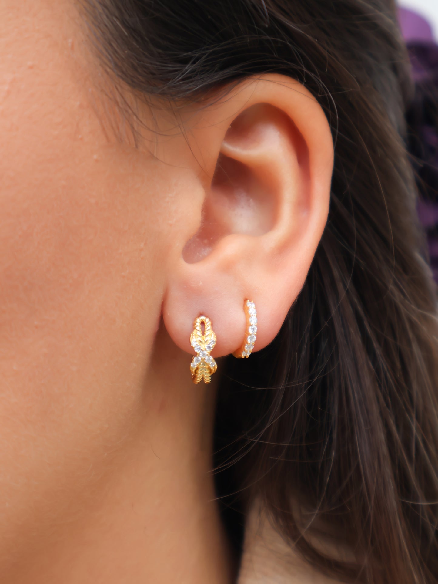 Argolas com Zircônias